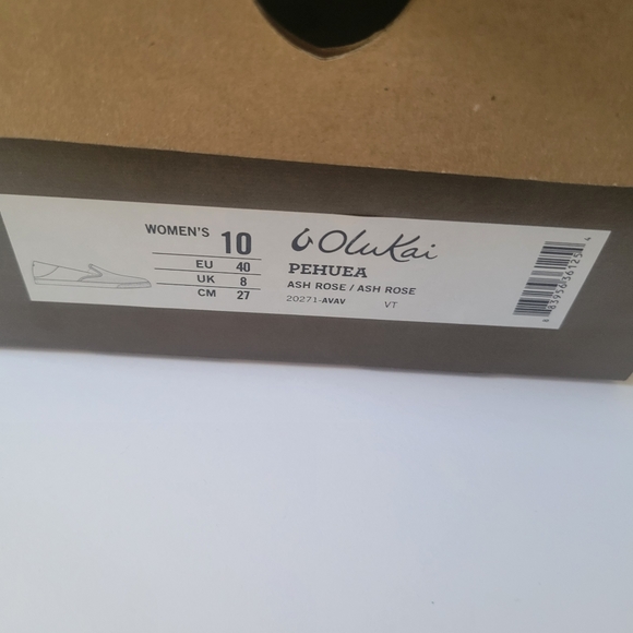 NEW Olukai Pehuea Ash Rose Slip Ons Size 10 - Picture 5 of 5